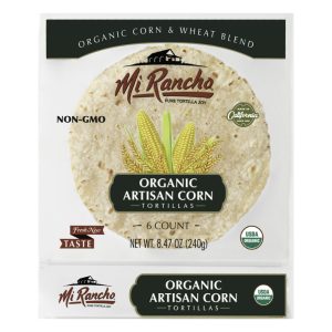 Organic Artisan Corn Tortillas