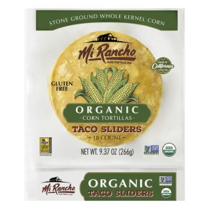 Organic Corn Taco Sliders