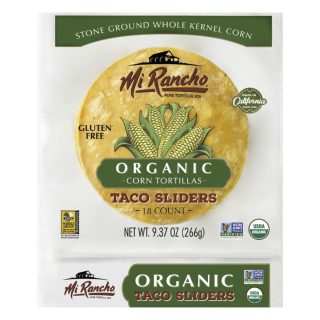 Organic Corn Taco Sliders